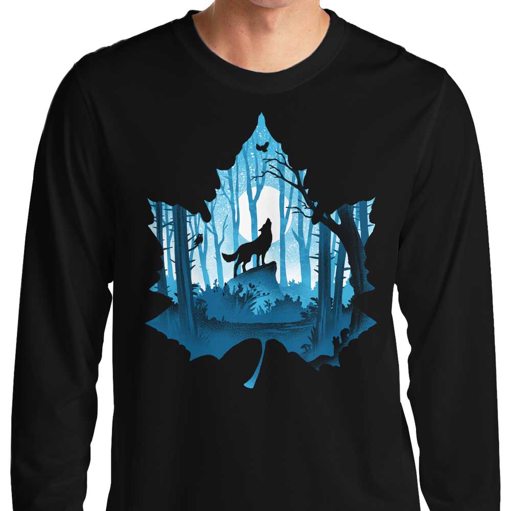 Howling Wolf - Adult & Kids T-Shirts, Sweatshirts & Hoodies apparel design preview 1