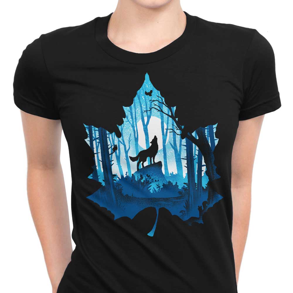 Howling Wolf Women's Apparel - Adult & Kids T-Shirts, Sweatshirts & Hoodies apparel design preview 1