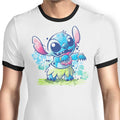 Hula Dance Experiment Ringer - Adult & Kids T-Shirts, Sweatshirts & Hoodies apparel design preview 1