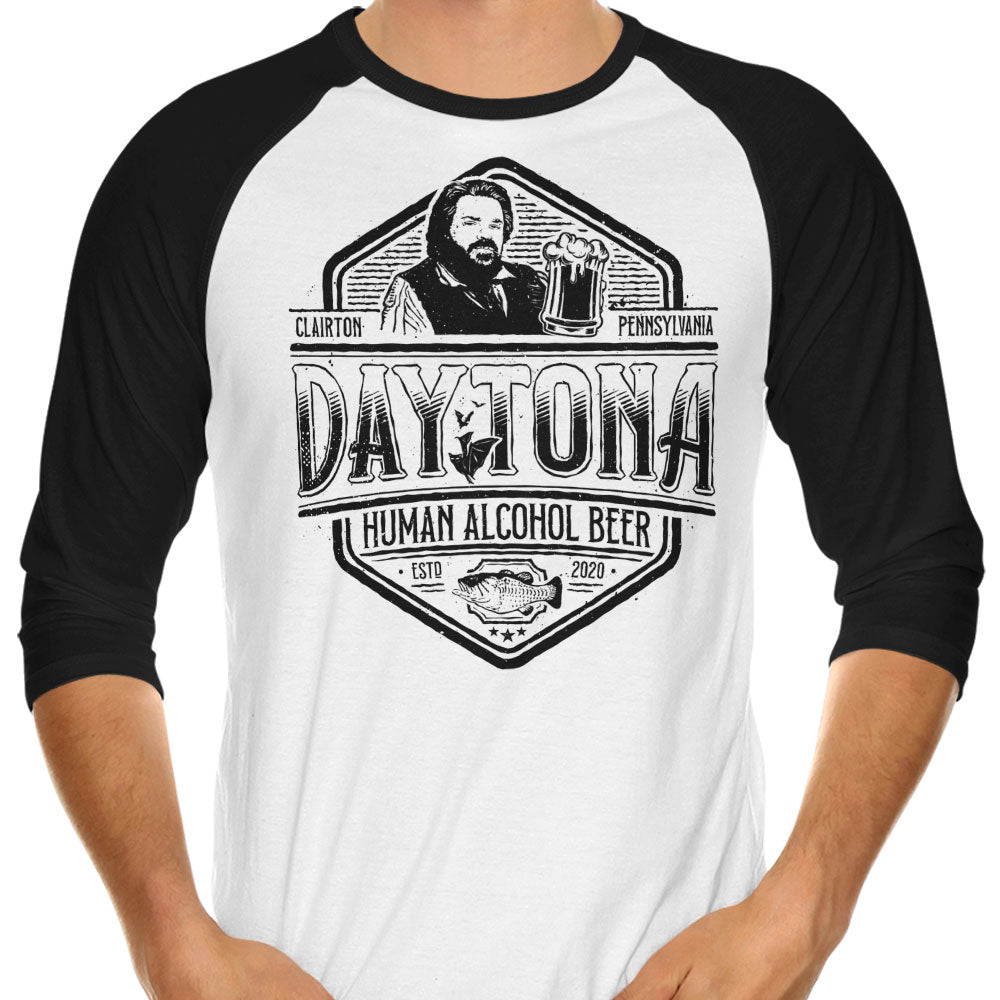 Human Alcohol Beer 3/4 Sleeve Raglan - Adult & Kids T-Shirts, Sweatshirts & Hoodies apparel design preview 1