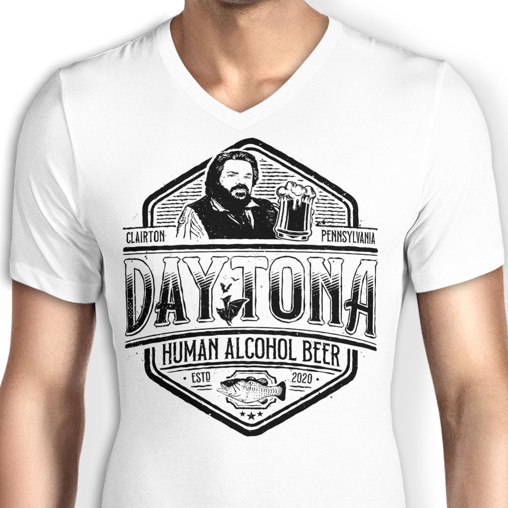 Human Alcohol Beer Men's V-Neck - Adult & Kids T-Shirts, Sweatshirts & Hoodies apparel design preview 2