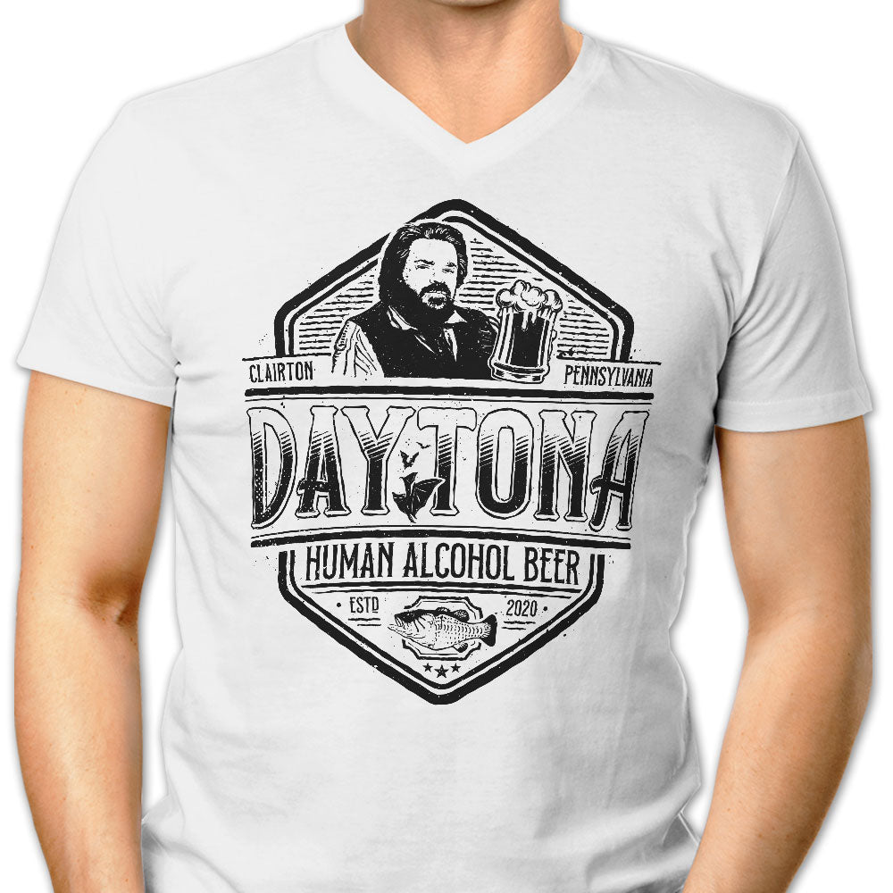 Human Alcohol Beer Men's V-Neck - Adult & Kids T-Shirts, Sweatshirts & Hoodies apparel design preview 1