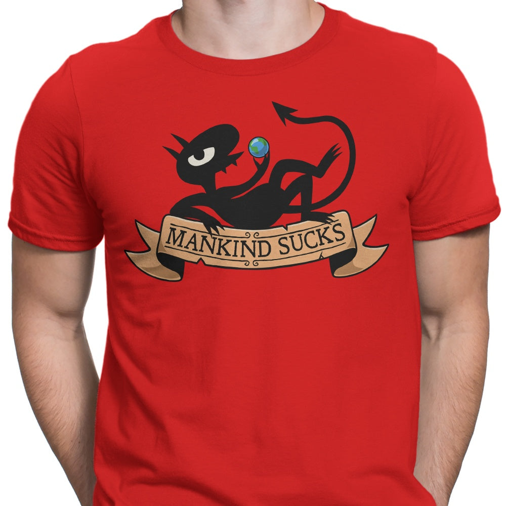 Humanity Sucks Men's Apparel - Adult & Kids T-Shirts, Sweatshirts & Hoodies apparel design preview 2