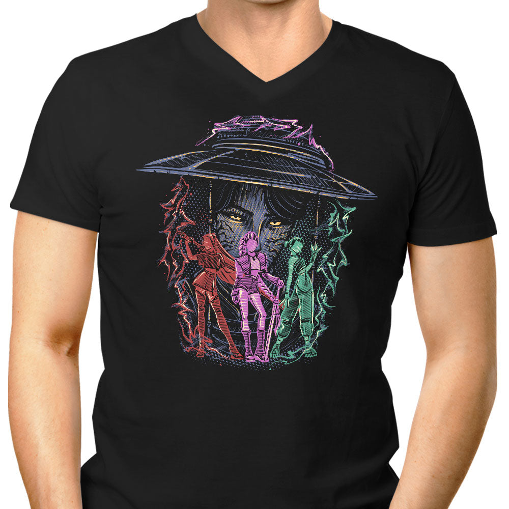 Hunt in Style Men's V-Neck - Adult & Kids T-Shirts, Sweatshirts & Hoodies apparel design preview 1