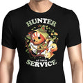 Hunter at Your Service Men's Apparel - Adult & Kids T-Shirts, Sweatshirts & Hoodies apparel design preview 1