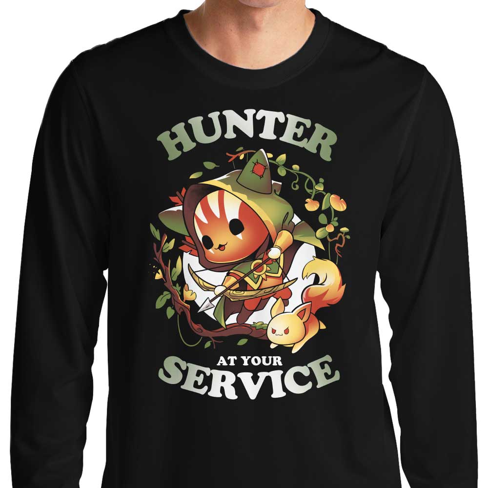 Hunter at Your Service - Adult & Kids T-Shirts, Sweatshirts & Hoodies apparel design preview 1