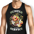 Hunter at Your Service Tank Top - Adult & Kids T-Shirts, Sweatshirts & Hoodies apparel design preview 1