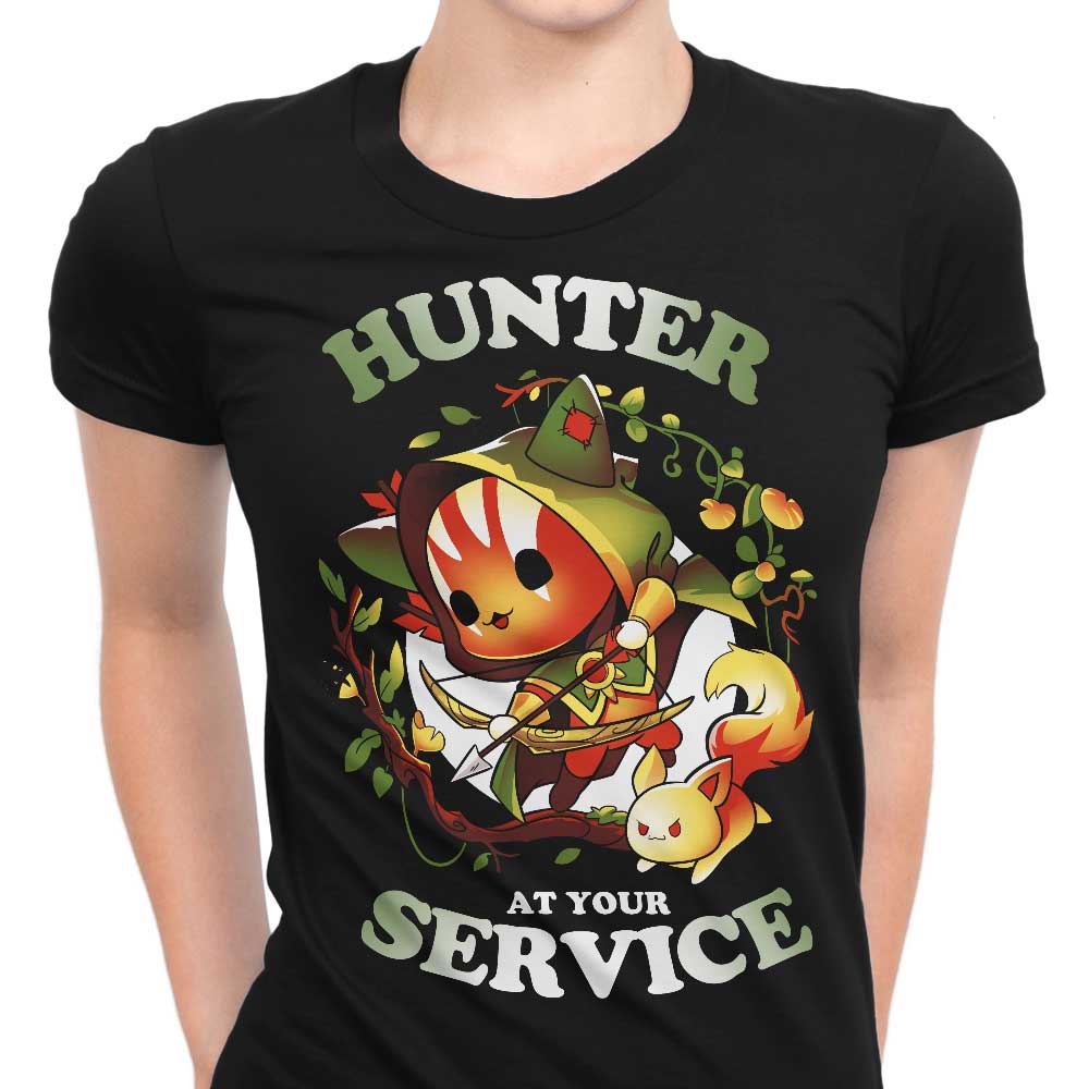 Hunter at Your Service Women's Apparel - Adult & Kids T-Shirts, Sweatshirts & Hoodies apparel design preview 1