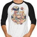 Hunter Camp 3/4 Sleeve Raglan - Adult & Kids T-Shirts, Sweatshirts & Hoodies apparel design preview 1