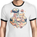 Hunter Camp Ringer - Adult & Kids T-Shirts, Sweatshirts & Hoodies apparel design preview 1