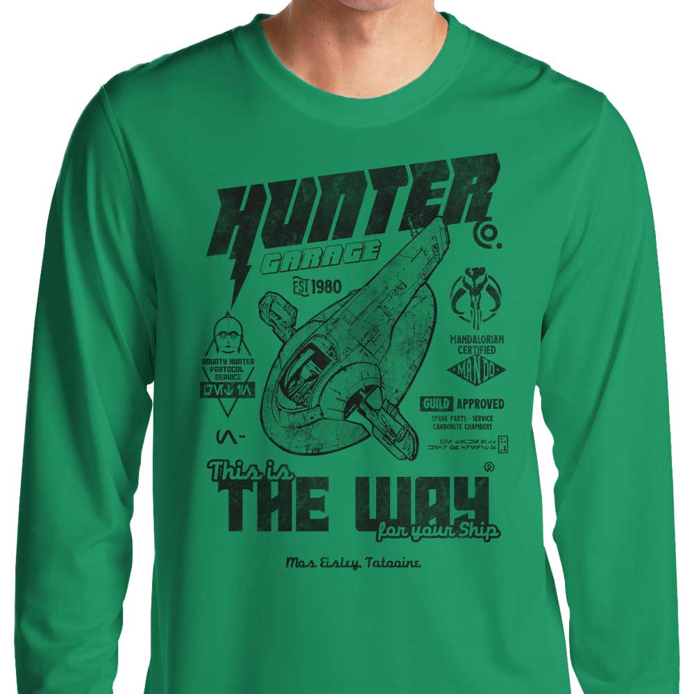 Hunter Garage - Adult & Kids T-Shirts, Sweatshirts & Hoodies apparel design preview 1