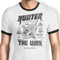 Hunter Garage Ringer - Adult & Kids T-Shirts, Sweatshirts & Hoodies apparel design preview 1