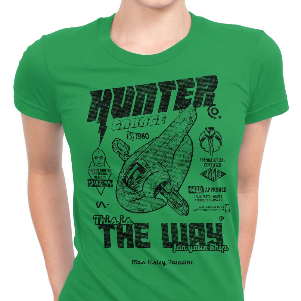 Hunter Garage Women's Apparel - Adult & Kids T-Shirts, Sweatshirts & Hoodies apparel design preview 1