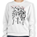 Hunter Harmony Sumi-e - Adult & Kids T-Shirts, Sweatshirts & Hoodies apparel design preview 1