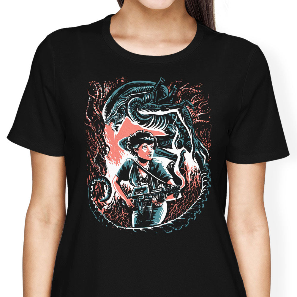 Hunter Hunted Women's Apparel - Adult & Kids T-Shirts, Sweatshirts & Hoodies apparel design preview 1