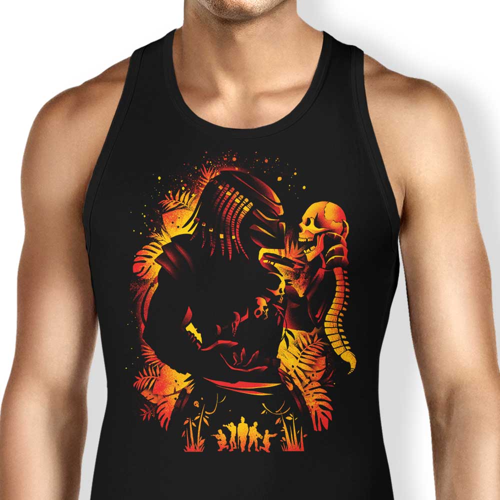 Hunter of Human (Alt) Tank Top - Adult & Kids T-Shirts, Sweatshirts & Hoodies apparel design preview 1