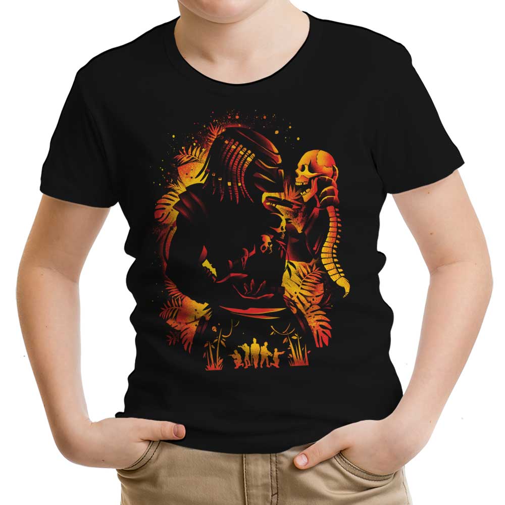 Hunter of Human (Alt) Youth Apparel - Adult & Kids T-Shirts, Sweatshirts & Hoodies apparel design preview 1