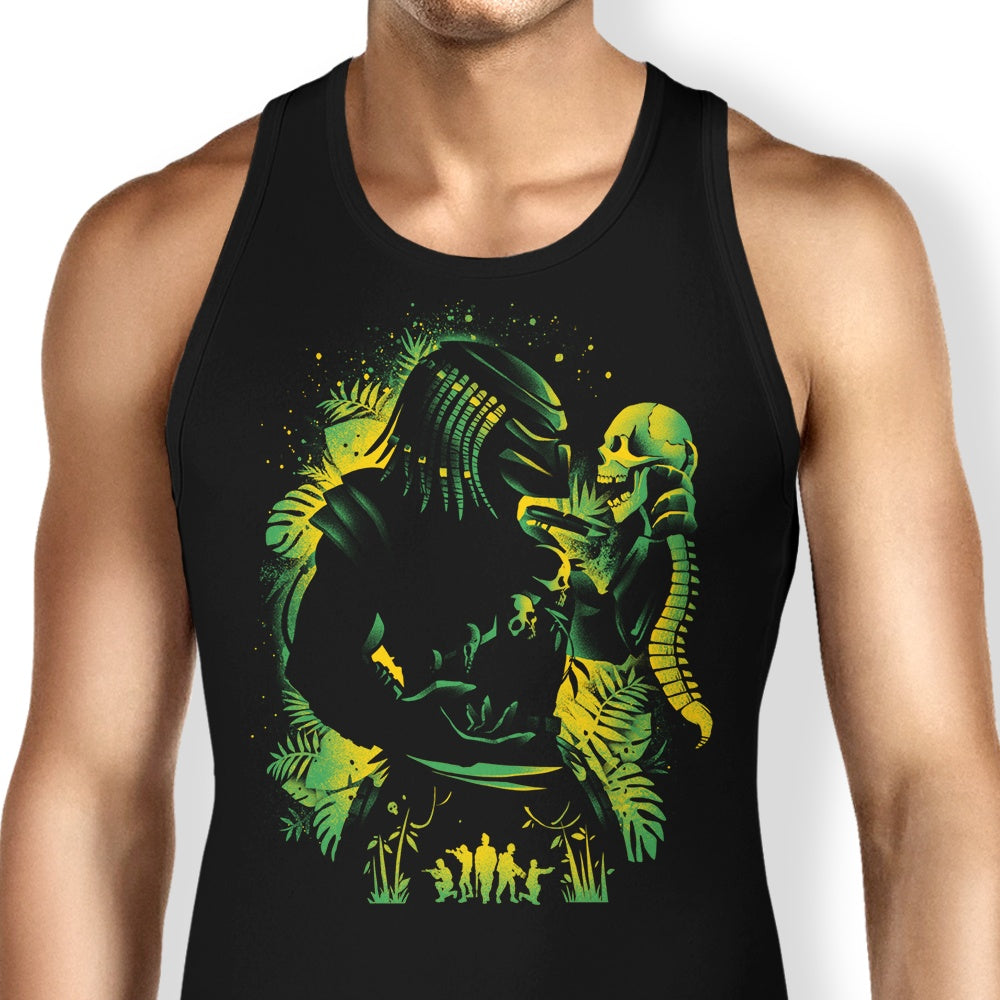 Hunter of Human Tank Top - Adult & Kids T-Shirts, Sweatshirts & Hoodies apparel design preview 1