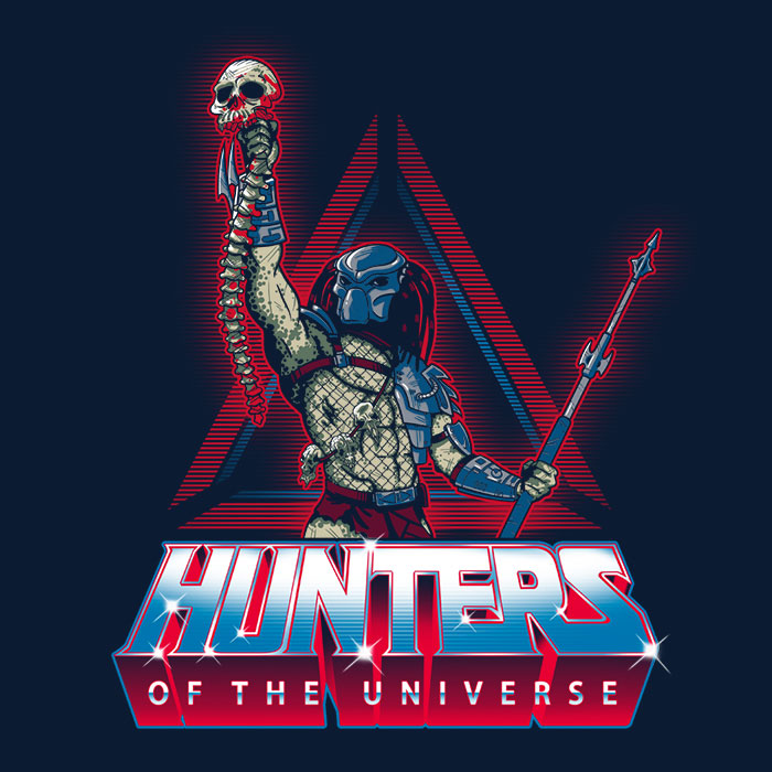Hunters of the Universe Tank Top - Adult & Kids T-Shirts, Sweatshirts & Hoodies apparel design preview 2