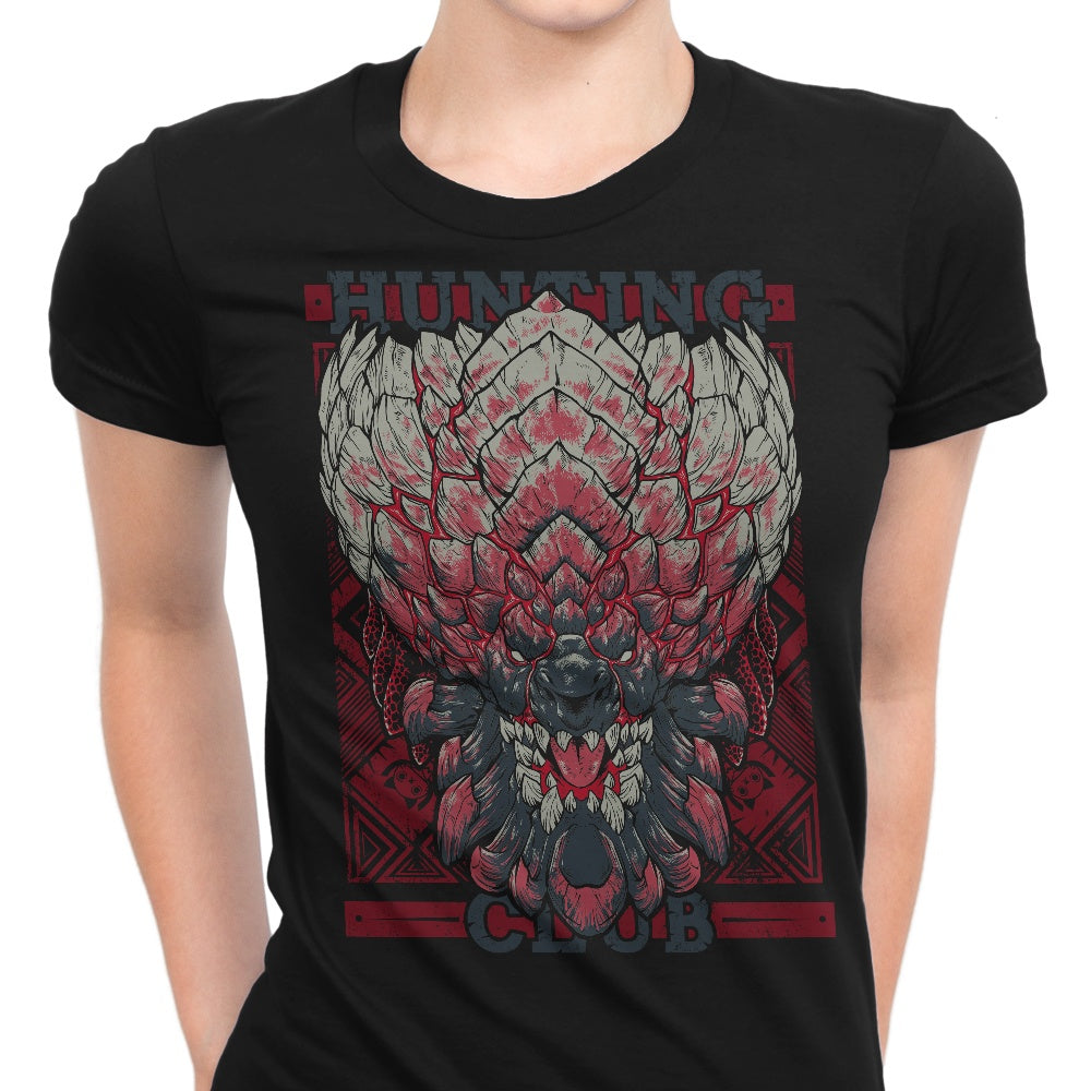 Hunting Club: Bazel Women's Apparel - Adult & Kids T-Shirts, Sweatshirts & Hoodies apparel design preview 1