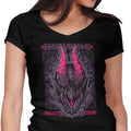 Hunting Club: Gore Magala Women's V-Neck - Adult & Kids T-Shirts, Sweatshirts & Hoodies apparel design preview 1