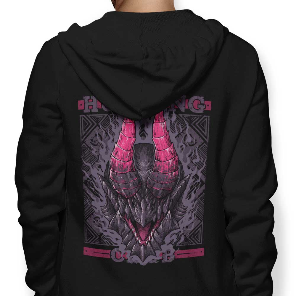 Hunting Club: Gore Magala - Adult & Kids T-Shirts, Sweatshirts & Hoodies apparel design preview 1
