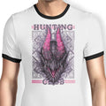 Hunting Club: Gore Magala Ringer - Adult & Kids T-Shirts, Sweatshirts & Hoodies apparel design preview 1