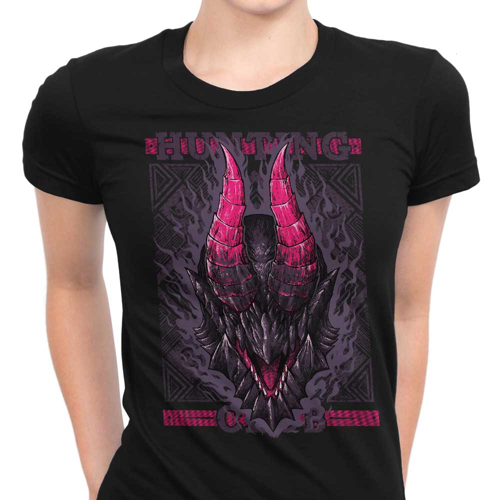 Hunting Club: Gore Magala Women's Apparel - Adult & Kids T-Shirts, Sweatshirts & Hoodies apparel design preview 1