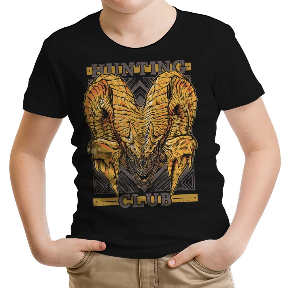 Hunting Club: Kulve Youth Apparel - Adult & Kids T-Shirts, Sweatshirts & Hoodies apparel design preview 1