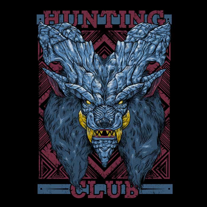 Hunting Club: Lunastra Tank Top - Adult & Kids T-Shirts, Sweatshirts & Hoodies apparel design preview 2