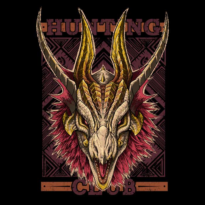 Hunting Club: Malzeno - Adult & Kids T-Shirts, Sweatshirts & Hoodies apparel design preview 2