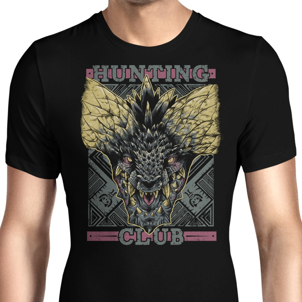 Hunting Club: Nergigante Men's Apparel - Adult & Kids T-Shirts, Sweatshirts & Hoodies apparel design preview 1