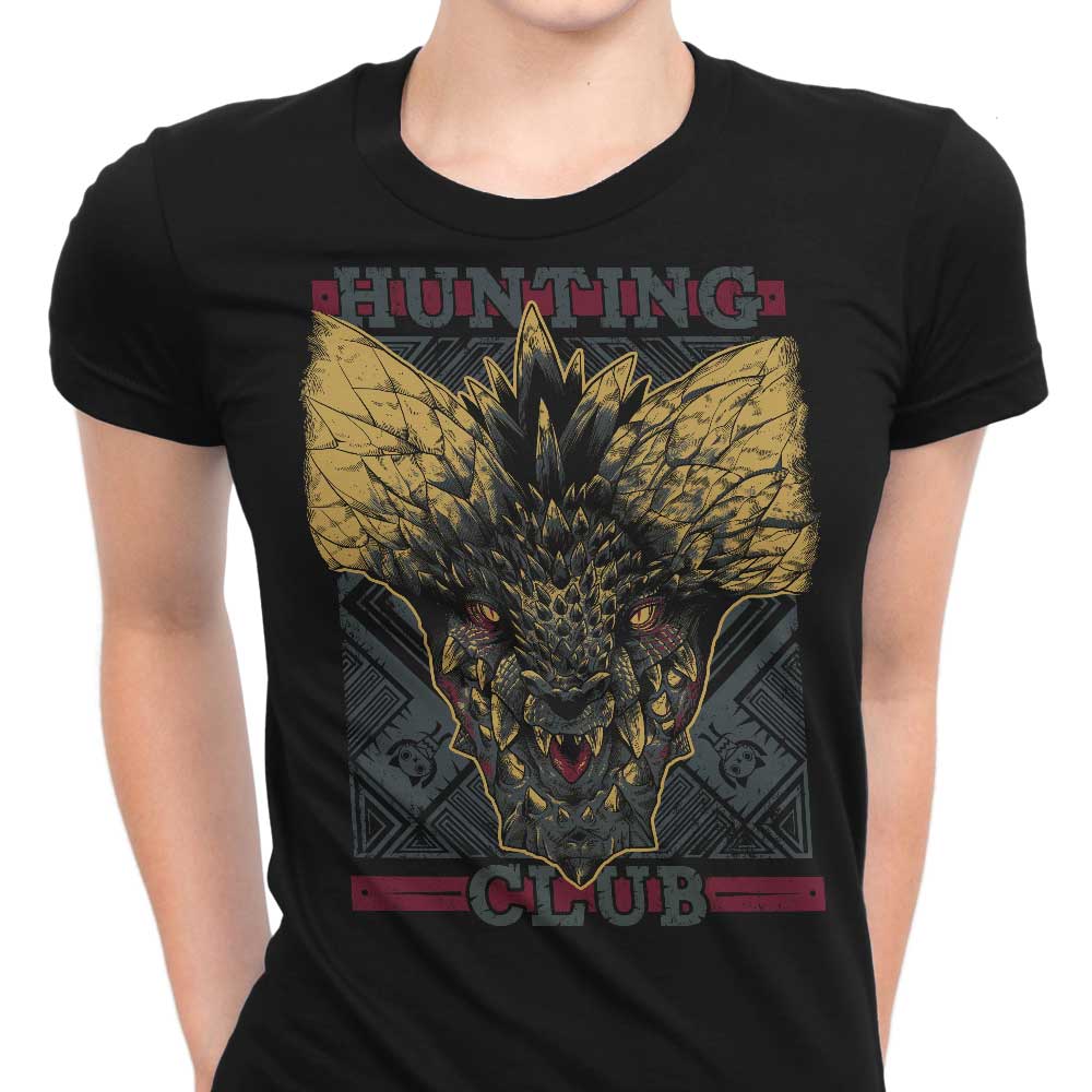 Hunting Club: Nergigante Women's Apparel - Adult & Kids T-Shirts, Sweatshirts & Hoodies apparel design preview 1