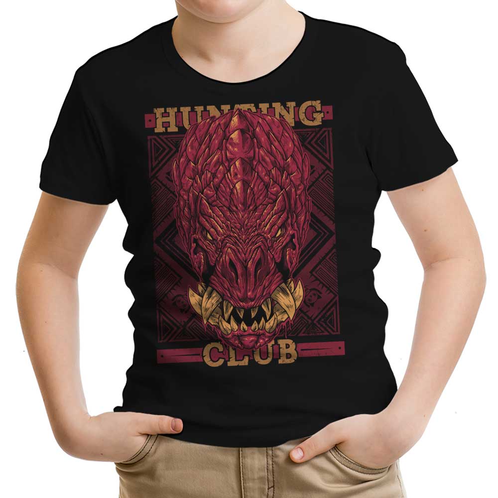 Hunting Club: Odogaron Youth Apparel - Adult & Kids T-Shirts, Sweatshirts & Hoodies apparel design preview 1