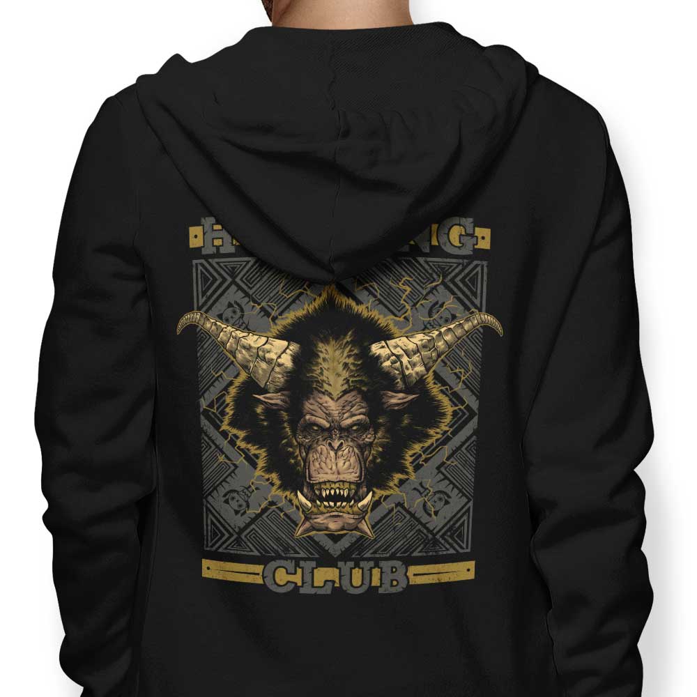 Hunting Club: Rajang - Adult & Kids T-Shirts, Sweatshirts & Hoodies apparel design preview 1