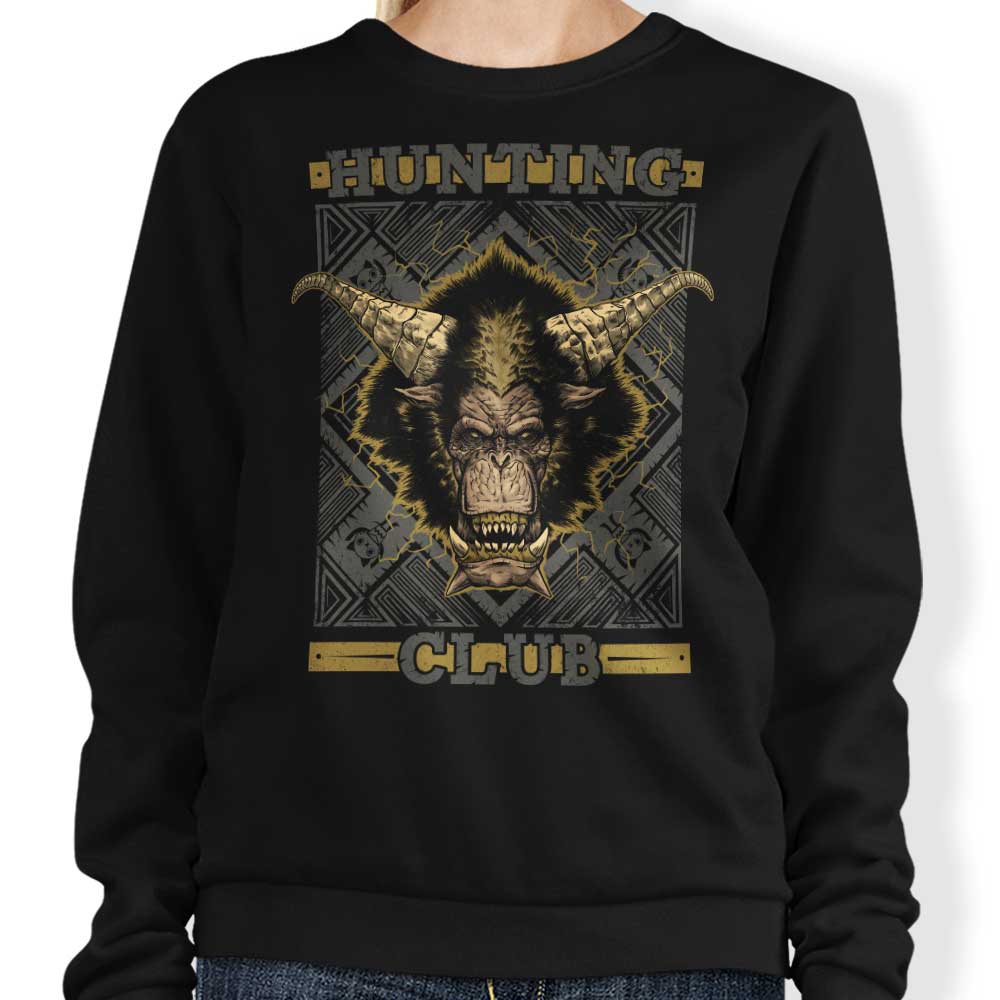 Hunting Club: Rajang - Adult & Kids T-Shirts, Sweatshirts & Hoodies apparel design preview 1