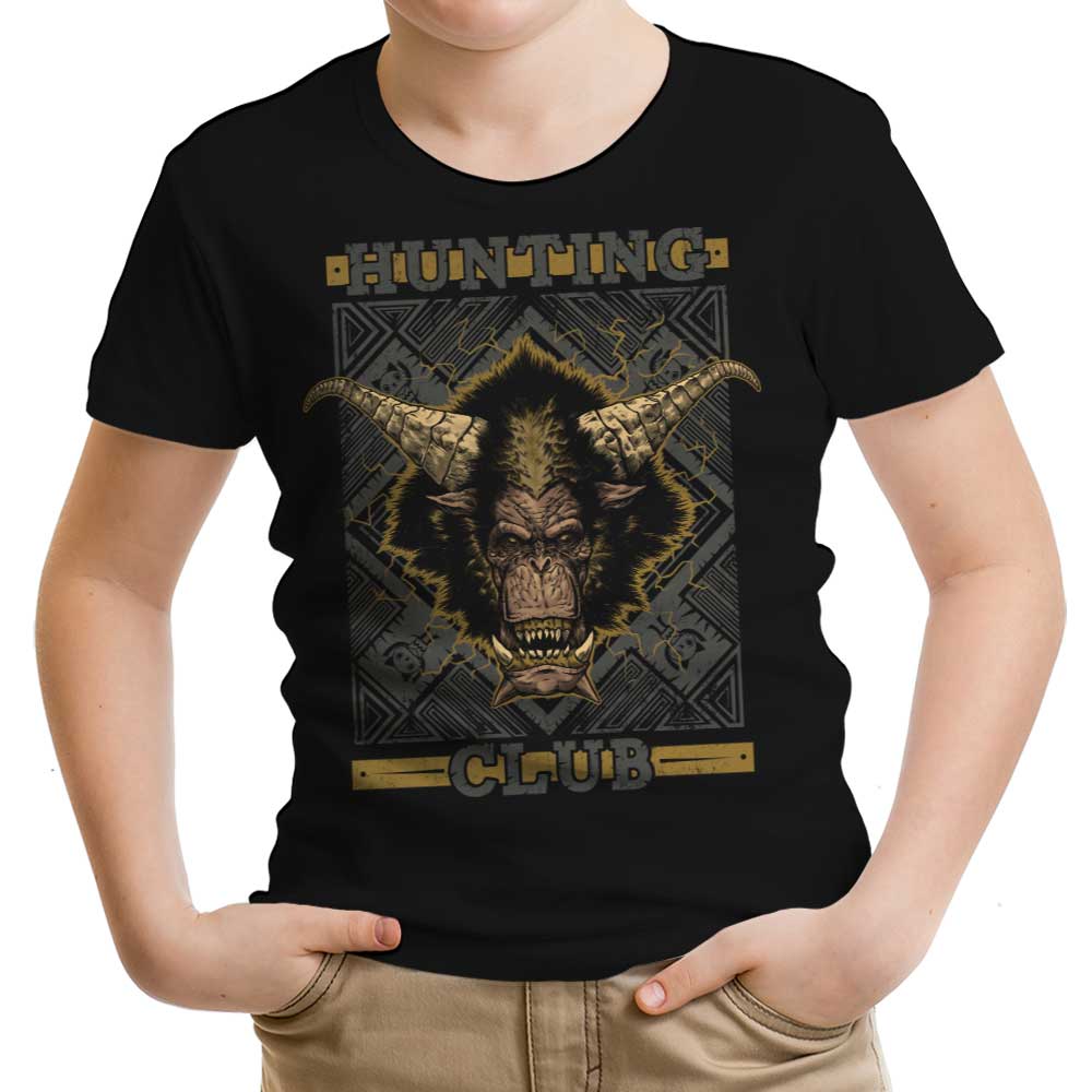Hunting Club: Rajang Youth Apparel - Adult & Kids T-Shirts, Sweatshirts & Hoodies apparel design preview 1