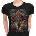 Hunting Club: Rathalos (Alt) Women's Apparel - Adult & Kids T-Shirts, Sweatshirts & Hoodies apparel design preview 1