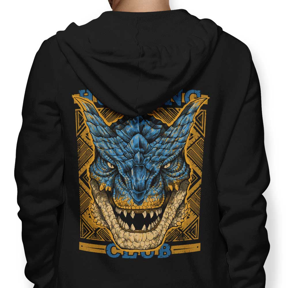 Hunting Club: Tigrex - Adult & Kids T-Shirts, Sweatshirts & Hoodies apparel design preview 1