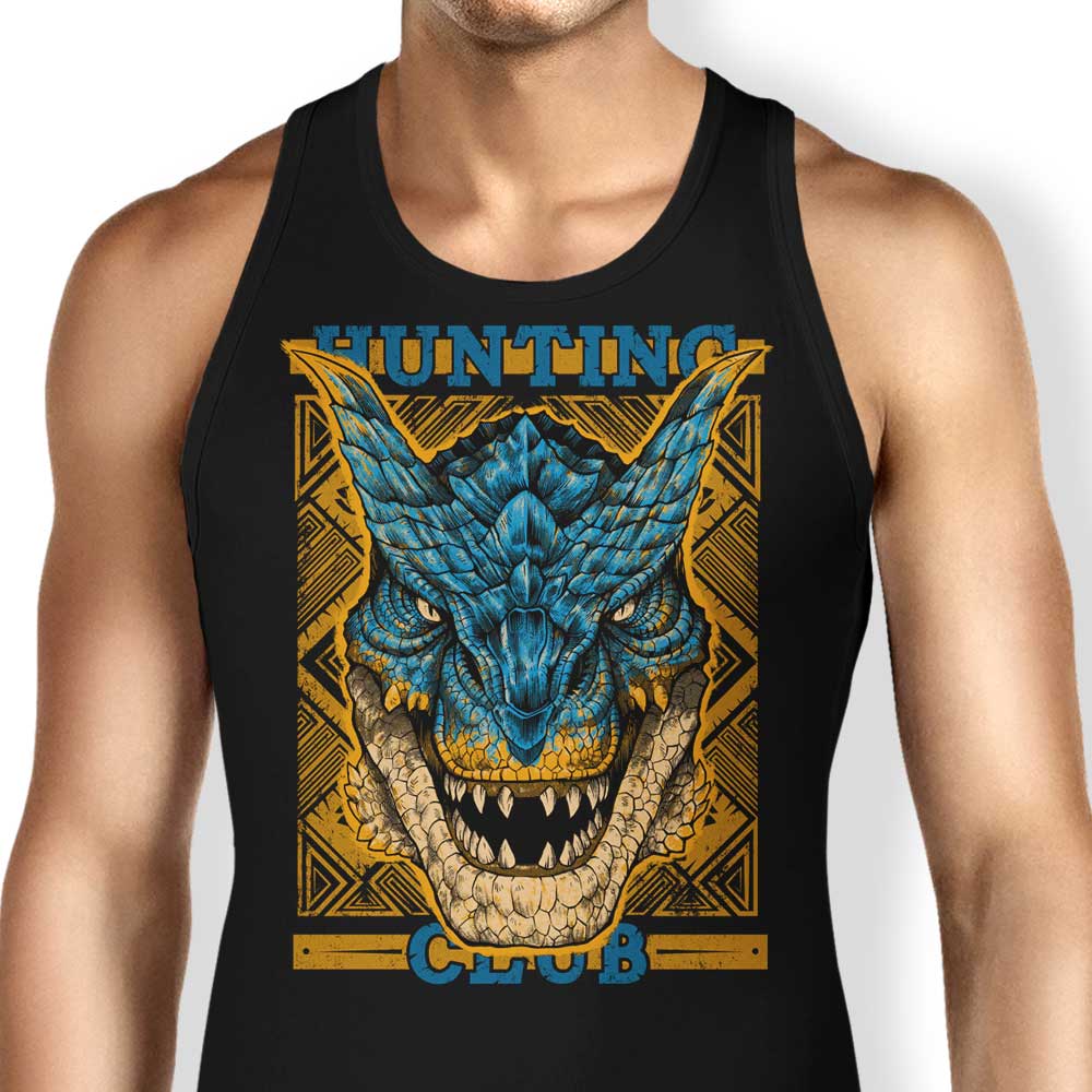Hunting Club: Tigrex Tank Top - Adult & Kids T-Shirts, Sweatshirts & Hoodies apparel design preview 1