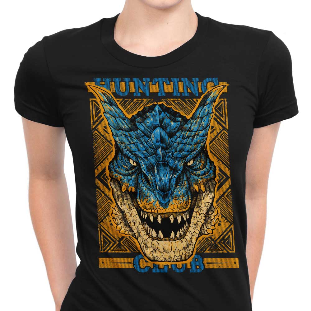 Hunting Club: Tigrex Women's Apparel - Adult & Kids T-Shirts, Sweatshirts & Hoodies apparel design preview 1