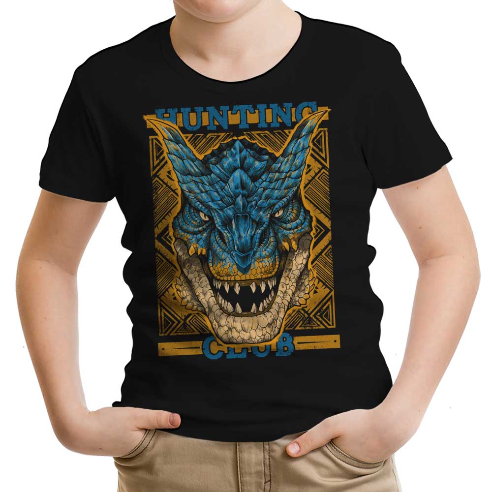 Hunting Club: Tigrex Youth Apparel - Adult & Kids T-Shirts, Sweatshirts & Hoodies apparel design preview 1