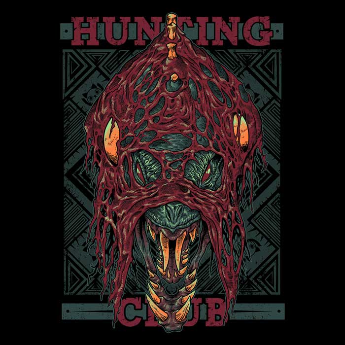Hunting Club: Vaal - Adult & Kids T-Shirts, Sweatshirts & Hoodies apparel design preview 2