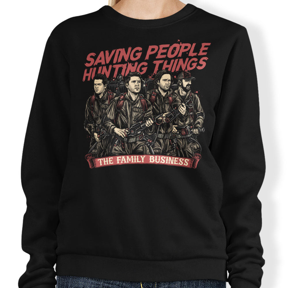 Hunting Ghosts - Adult & Kids T-Shirts, Sweatshirts & Hoodies apparel design preview 1