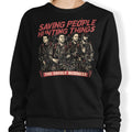 Hunting Ghosts - Adult & Kids T-Shirts, Sweatshirts & Hoodies apparel design preview 1