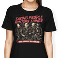 Hunting Ghosts Women's Apparel - Adult & Kids T-Shirts, Sweatshirts & Hoodies apparel design preview 1