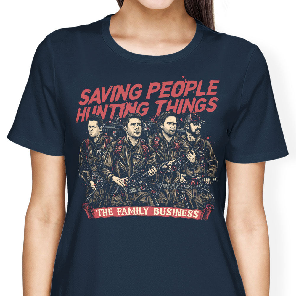 Hunting Ghosts Women's Apparel - Adult & Kids T-Shirts, Sweatshirts & Hoodies apparel design preview 2