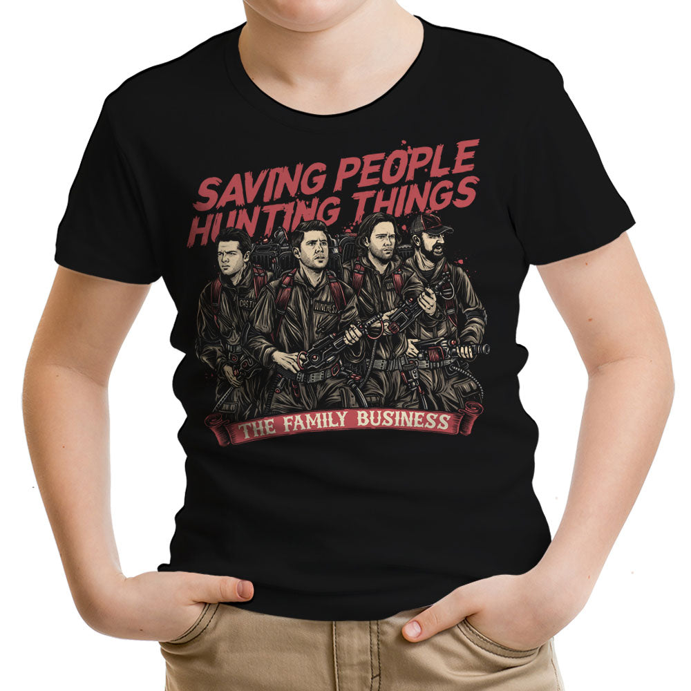 Hunting Ghosts Youth Apparel - Adult & Kids T-Shirts, Sweatshirts & Hoodies apparel design preview 1