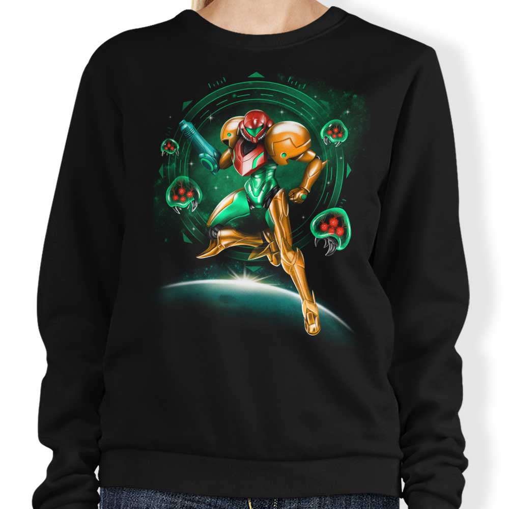 Hunting in Space - Adult & Kids T-Shirts, Sweatshirts & Hoodies apparel design preview 1