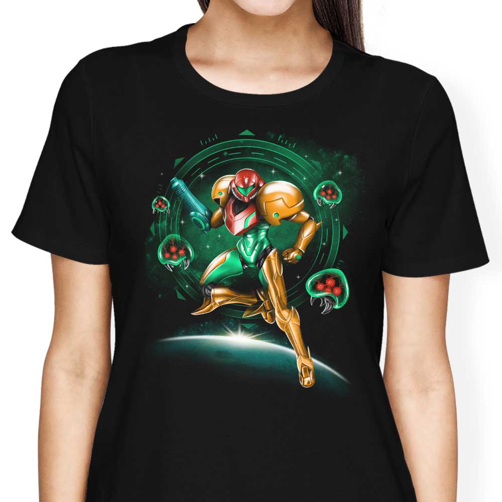 Hunting in Space Women's Apparel - Adult & Kids T-Shirts, Sweatshirts & Hoodies apparel design preview 1